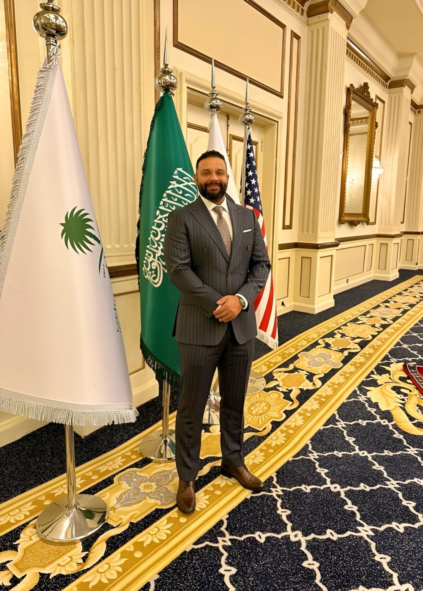 Mahmoud Elkady in a formal executive setting
